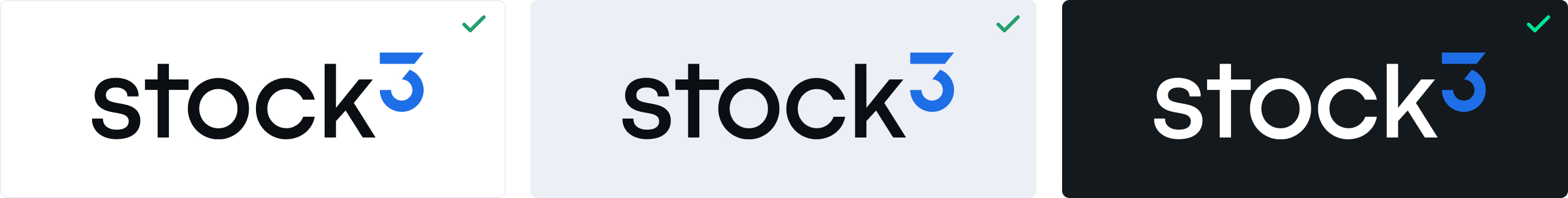 stock3 Logo auf Hintergrund